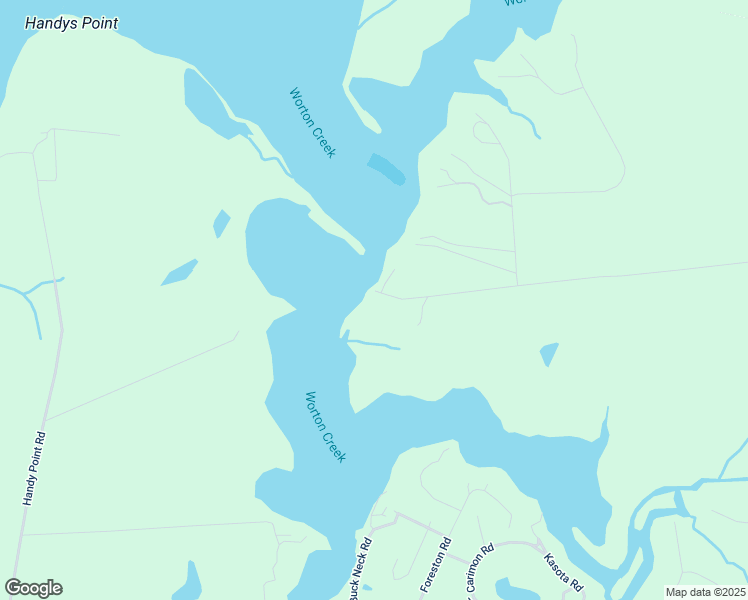 map of restaurants, bars, coffee shops, grocery stores, and more near 23153 Green Point Road in Worton