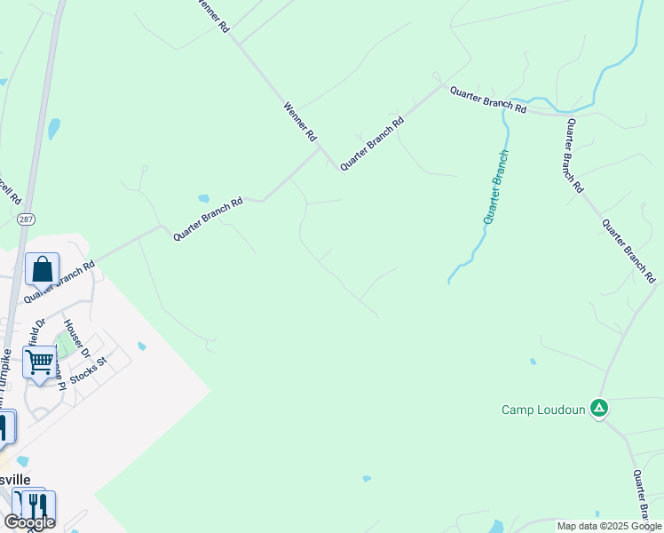 map of restaurants, bars, coffee shops, grocery stores, and more near 12020 Morningstar Place in Lovettsville