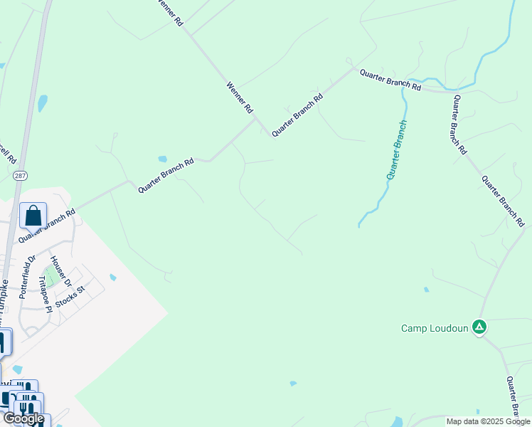 map of restaurants, bars, coffee shops, grocery stores, and more near 12020 Morningstar Place in Lovettsville