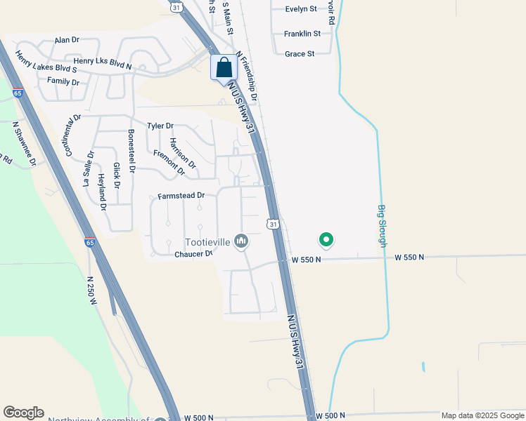 map of restaurants, bars, coffee shops, grocery stores, and more near 2058 Miller Court in Columbus