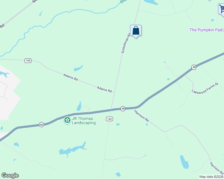 map of restaurants, bars, coffee shops, grocery stores, and more near 16 Adams Road in Loveland