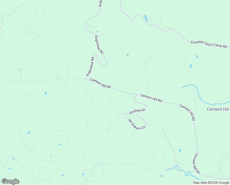map of restaurants, bars, coffee shops, grocery stores, and more near 12123 Cement Hill Road in Nevada City