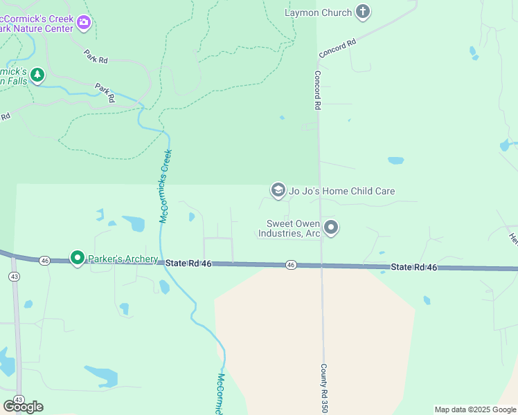 map of restaurants, bars, coffee shops, grocery stores, and more near 1-31 Hillside Ct in Spencer