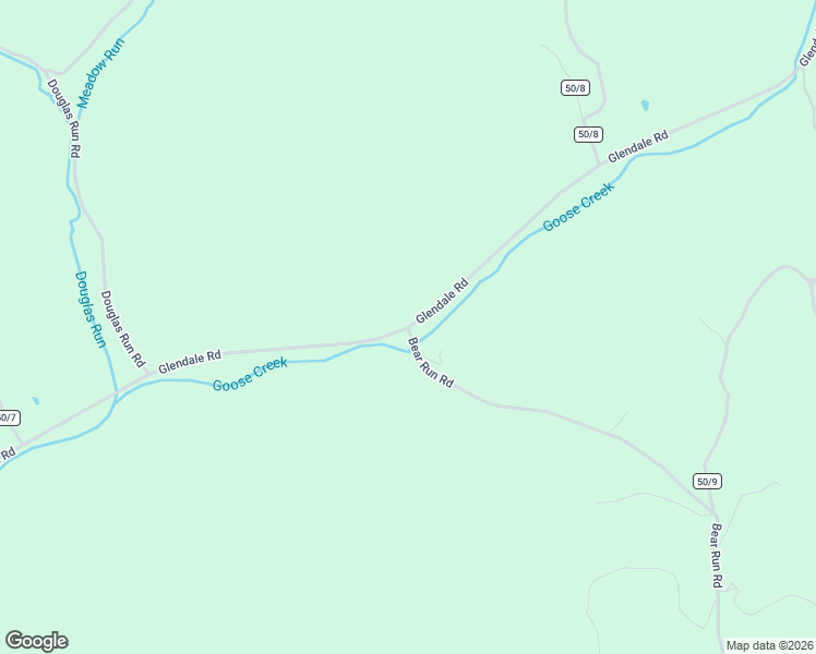 map of restaurants, bars, coffee shops, grocery stores, and more near County Road 50/34 in Saint Marys