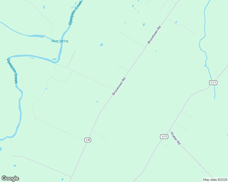 map of restaurants, bars, coffee shops, grocery stores, and more near 935 Brucetown Road in Kearneysville