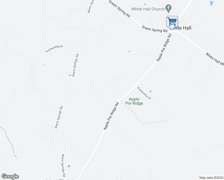 map of restaurants, bars, coffee shops, grocery stores, and more near 159 Lavender Hills Lane in Winchester