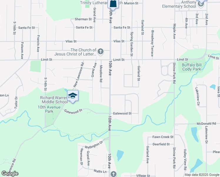 map of restaurants, bars, coffee shops, grocery stores, and more near 3264 10th Avenue in Leavenworth