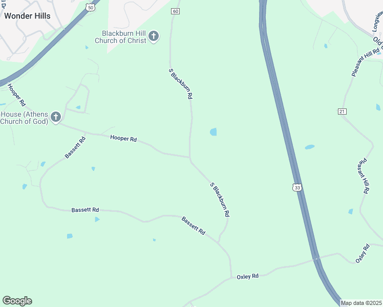 map of restaurants, bars, coffee shops, grocery stores, and more near 9955 Hooper Road in Athens