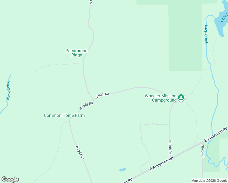 map of restaurants, bars, coffee shops, grocery stores, and more near 7996 North Fish Road in Bloomington
