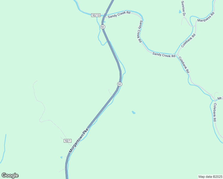 map of restaurants, bars, coffee shops, grocery stores, and more near 20801 Morgantown Pike in Thornton