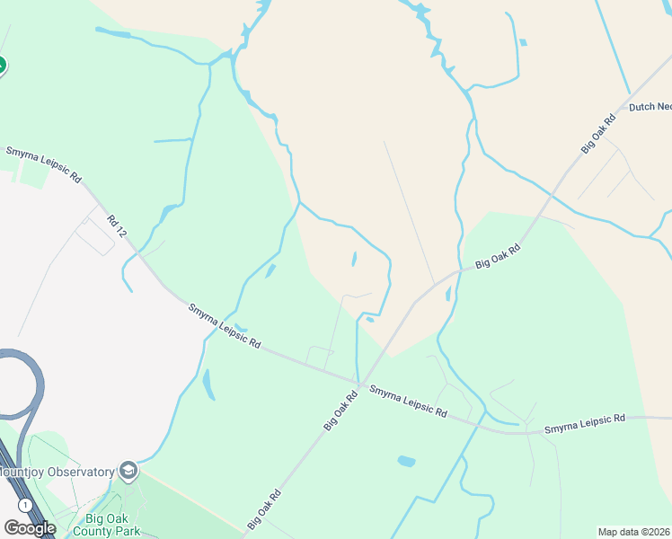 map of restaurants, bars, coffee shops, grocery stores, and more near 1605 Smyrna Leipsic Road in Smyrna