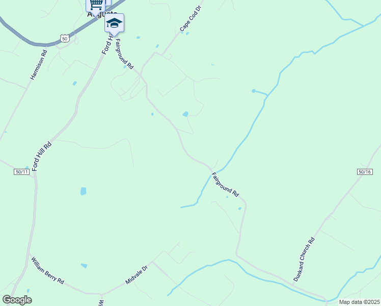 map of restaurants, bars, coffee shops, grocery stores, and more near 701 Fairground Road in Augusta