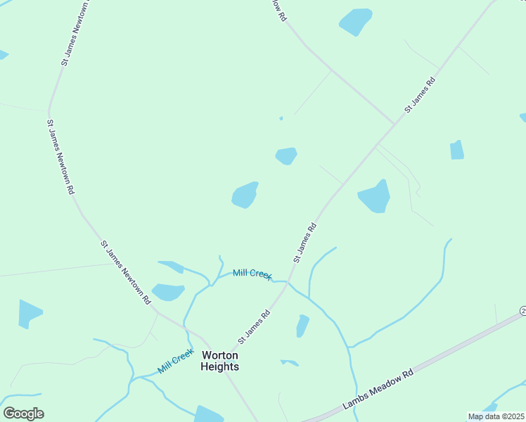 map of restaurants, bars, coffee shops, grocery stores, and more near 11284 Saint James Newtown Road in Worton