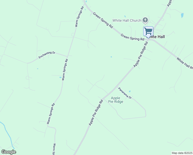 map of restaurants, bars, coffee shops, grocery stores, and more near 121 Brass Kettle Court in Winchester