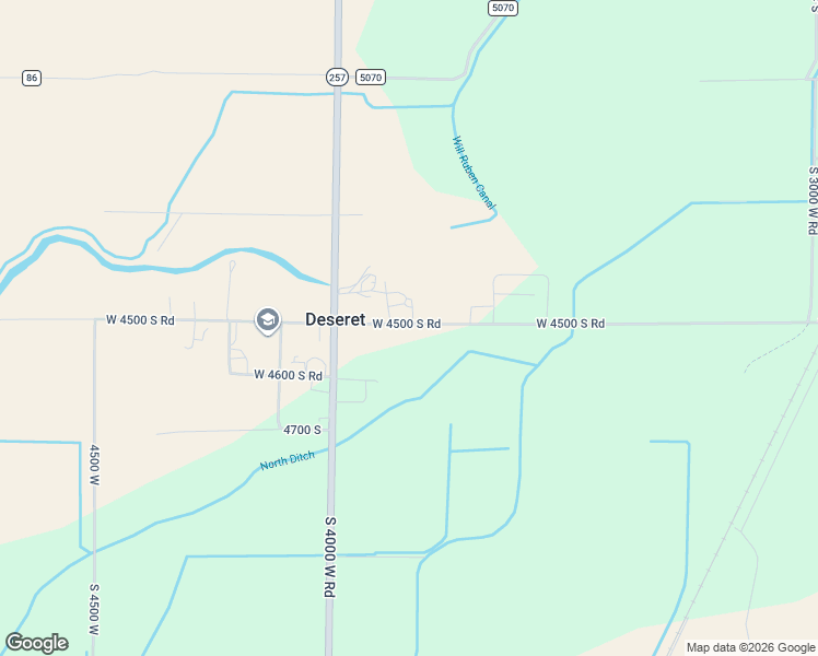 map of restaurants, bars, coffee shops, grocery stores, and more near 3845 West 4500 South in Delta