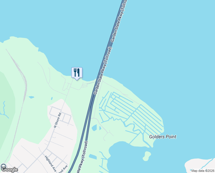 map of restaurants, bars, coffee shops, grocery stores, and more near 110 Harbor Road in Marmora