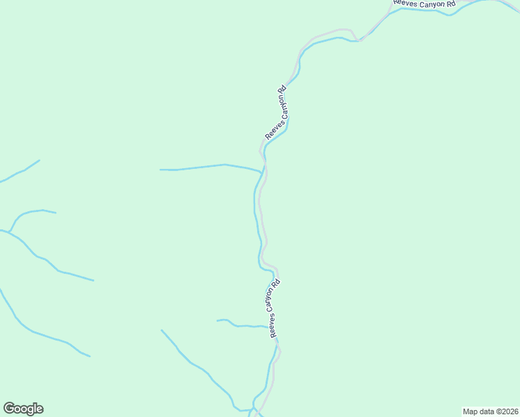 map of restaurants, bars, coffee shops, grocery stores, and more near Reeves Canyon Road in Redwood Valley