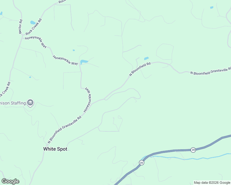 map of restaurants, bars, coffee shops, grocery stores, and more near 11993 North Bloomfield Road in Nevada City