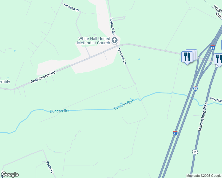 191 Macbeth Lane, Clear Brook VA Walk Score