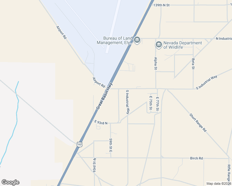 map of restaurants, bars, coffee shops, grocery stores, and more near 1017 East 75th Street in Ely