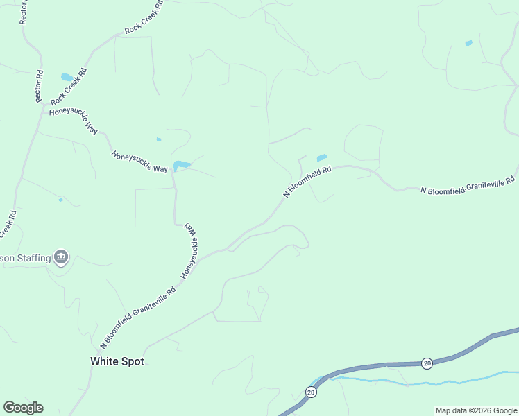 map of restaurants, bars, coffee shops, grocery stores, and more near 11993 North Bloomfield Road in Nevada City