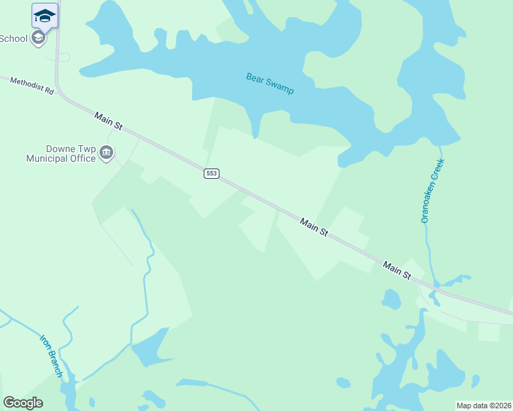 map of restaurants, bars, coffee shops, grocery stores, and more near 386 Main Street in Downe