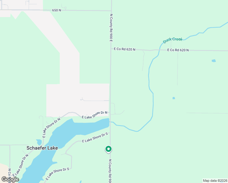 map of restaurants, bars, coffee shops, grocery stores, and more near 8841 North County Road 900 East in Hope