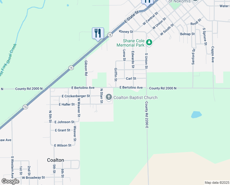 map of restaurants, bars, coffee shops, grocery stores, and more near 688 East Bertolino Avenue in Nokomis