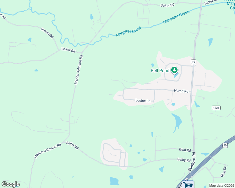 map of restaurants, bars, coffee shops, grocery stores, and more near 60 Louise Lane in Athens