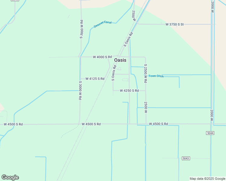 map of restaurants, bars, coffee shops, grocery stores, and more near South 2750 West in Oasis