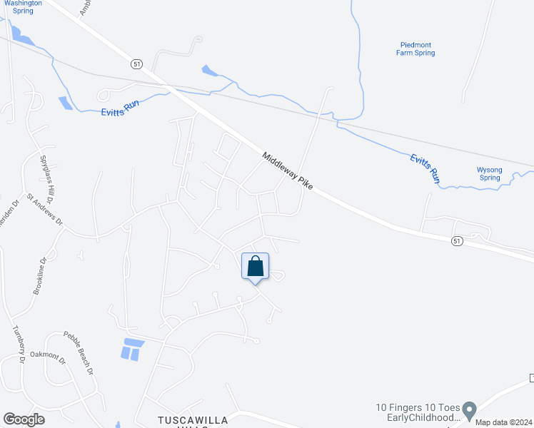 map of restaurants, bars, coffee shops, grocery stores, and more near 202 Fenway Drive in Charles Town