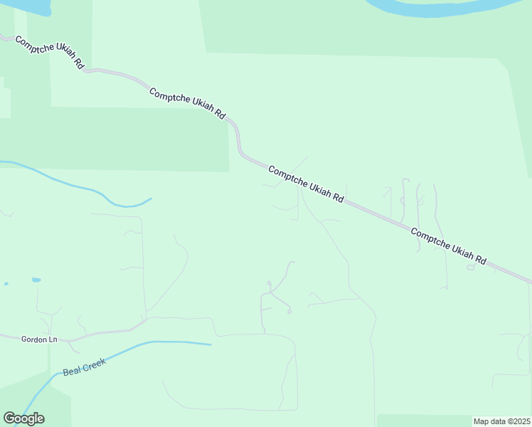 map of restaurants, bars, coffee shops, grocery stores, and more near 43535 Comptche Ukiah Road in Mendocino