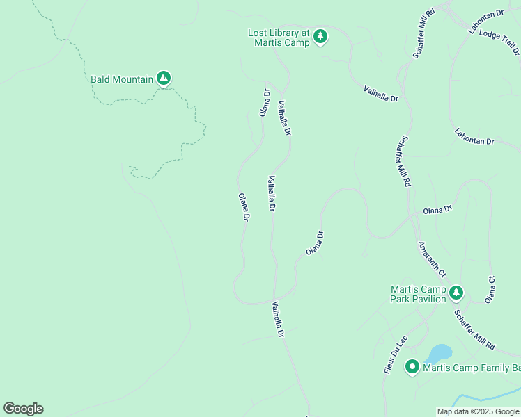 map of restaurants, bars, coffee shops, grocery stores, and more near 10942 Olana Drive in Truckee