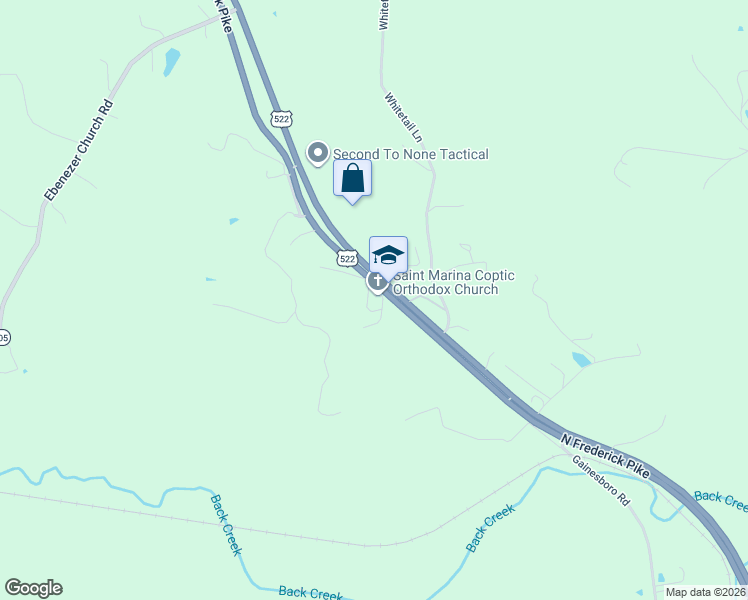 map of restaurants, bars, coffee shops, grocery stores, and more near 957 Logger Drive in Gore