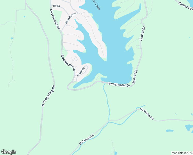 map of restaurants, bars, coffee shops, grocery stores, and more near 6524 Warbler Drive in Nineveh