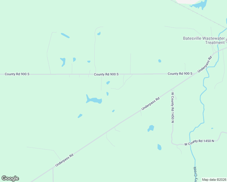 map of restaurants, bars, coffee shops, grocery stores, and more near 25162 County Road 900 South in Batesville