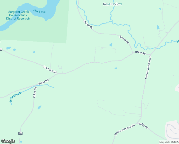 map of restaurants, bars, coffee shops, grocery stores, and more near 6326 Baker Road in Athens