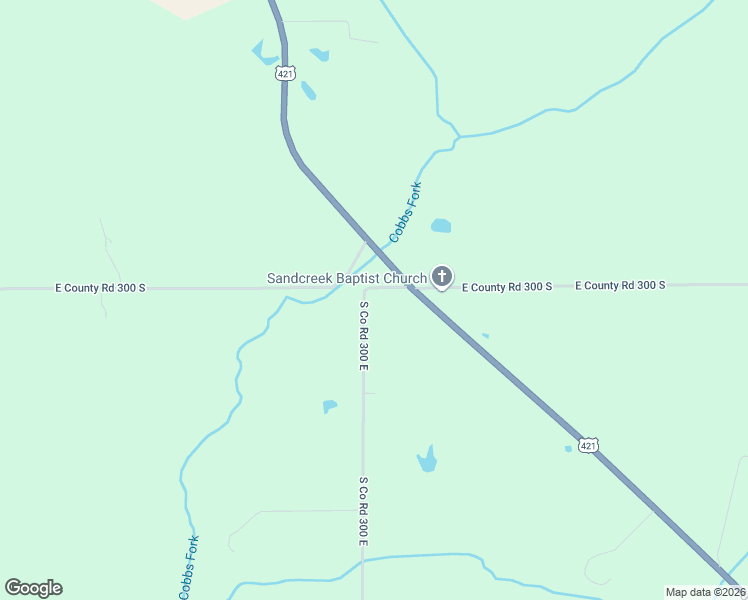 map of restaurants, bars, coffee shops, grocery stores, and more near 3024 South Co Road 300 East in Greensburg