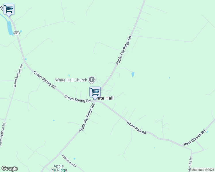 map of restaurants, bars, coffee shops, grocery stores, and more near 3296 State Route 739 in Winchester