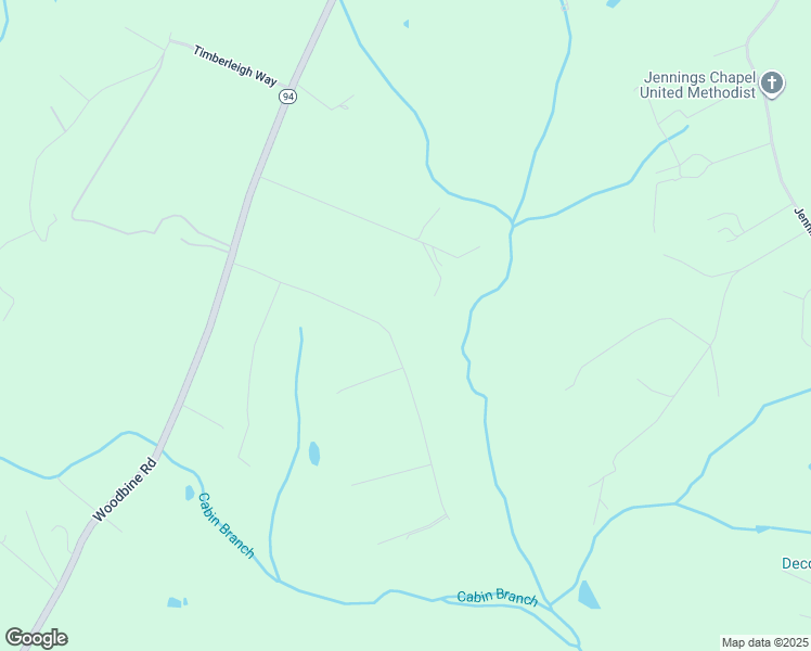 map of restaurants, bars, coffee shops, grocery stores, and more near 3228 Starting Gate Court in Woodbine