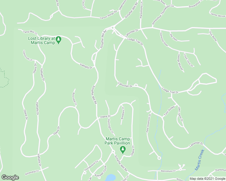 map of restaurants, bars, coffee shops, grocery stores, and more near 370 David Frink in Truckee