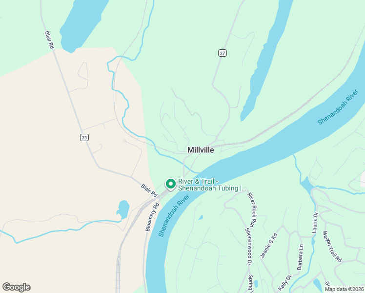 map of restaurants, bars, coffee shops, grocery stores, and more near 19 T J Longerbeam Drive in Millville