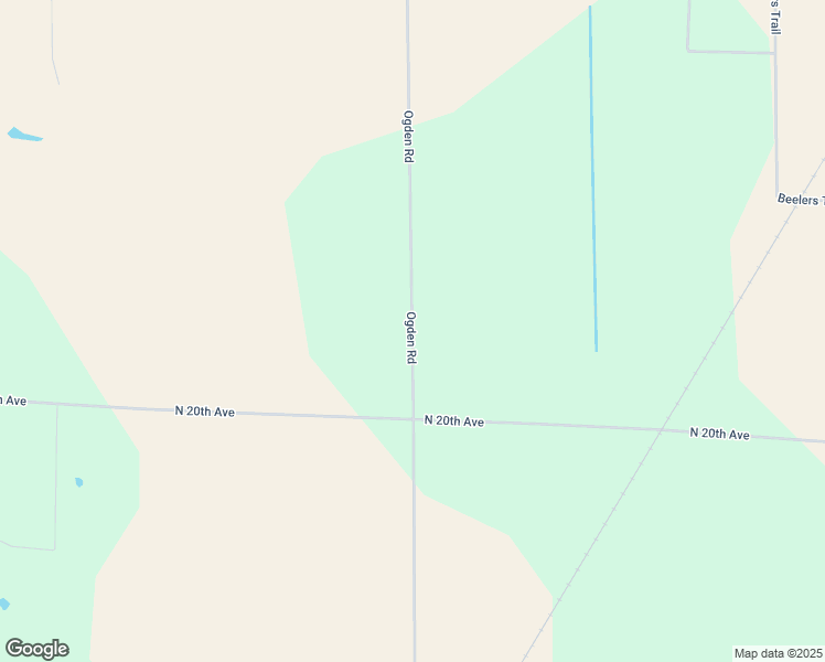 map of restaurants, bars, coffee shops, grocery stores, and more near Ogden Road in Montgomery County