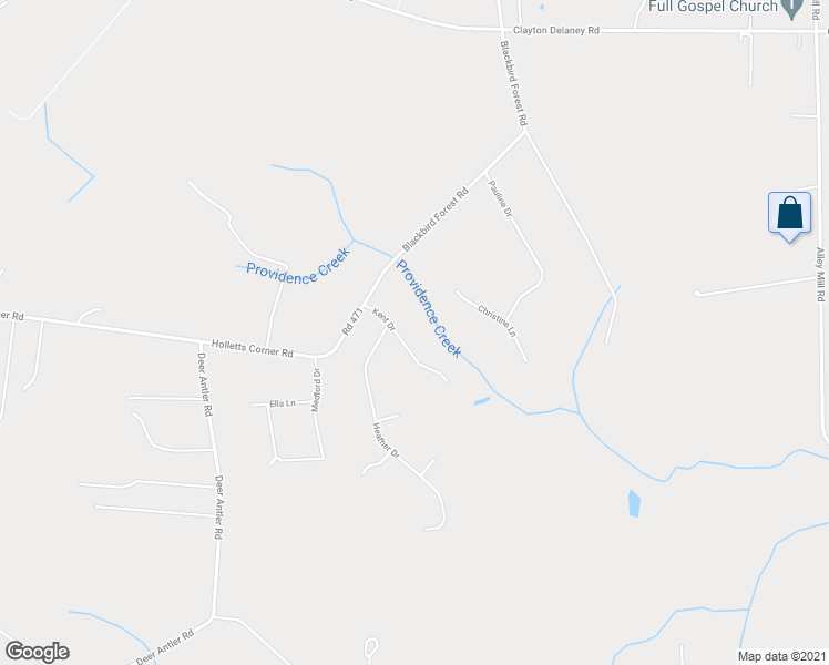 map of restaurants, bars, coffee shops, grocery stores, and more near 107 Kent Drive in Clayton