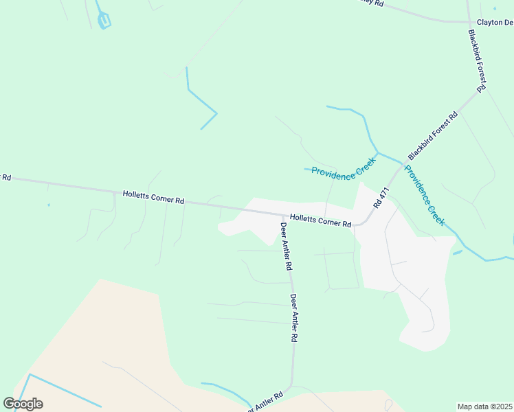 map of restaurants, bars, coffee shops, grocery stores, and more near 4665 Holletts Corner Road in Clayton