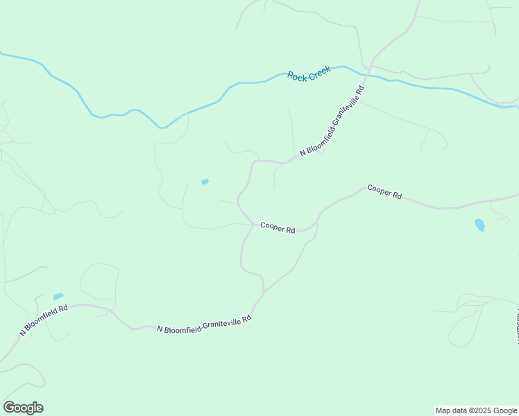 map of restaurants, bars, coffee shops, grocery stores, and more near 16256 Cooper Road in Nevada City