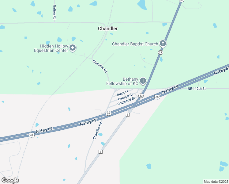 map of restaurants, bars, coffee shops, grocery stores, and more near 136 Aspen Street in Liberty