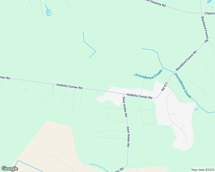 map of restaurants, bars, coffee shops, grocery stores, and more near 4665 Holletts Corner Road in Clayton
