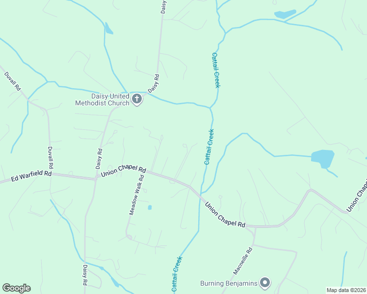 map of restaurants, bars, coffee shops, grocery stores, and more near 15750 Union Chapel Road in Woodbine