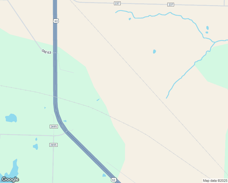 map of restaurants, bars, coffee shops, grocery stores, and more near Old Highway 63 in Clark